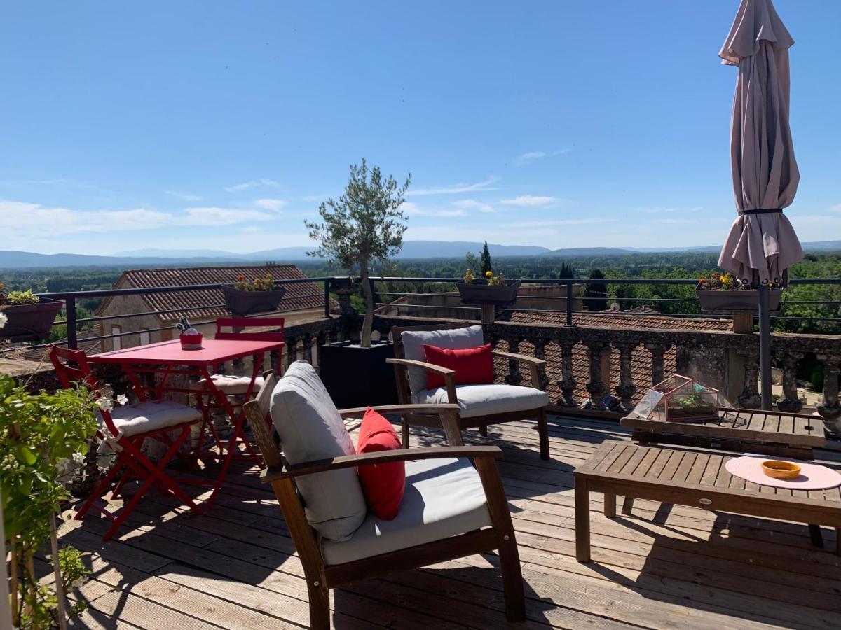 Un Soir Sous Les Etoiles Bed & Breakfast Chateauneuf-de-Gadagne Bagian luar foto