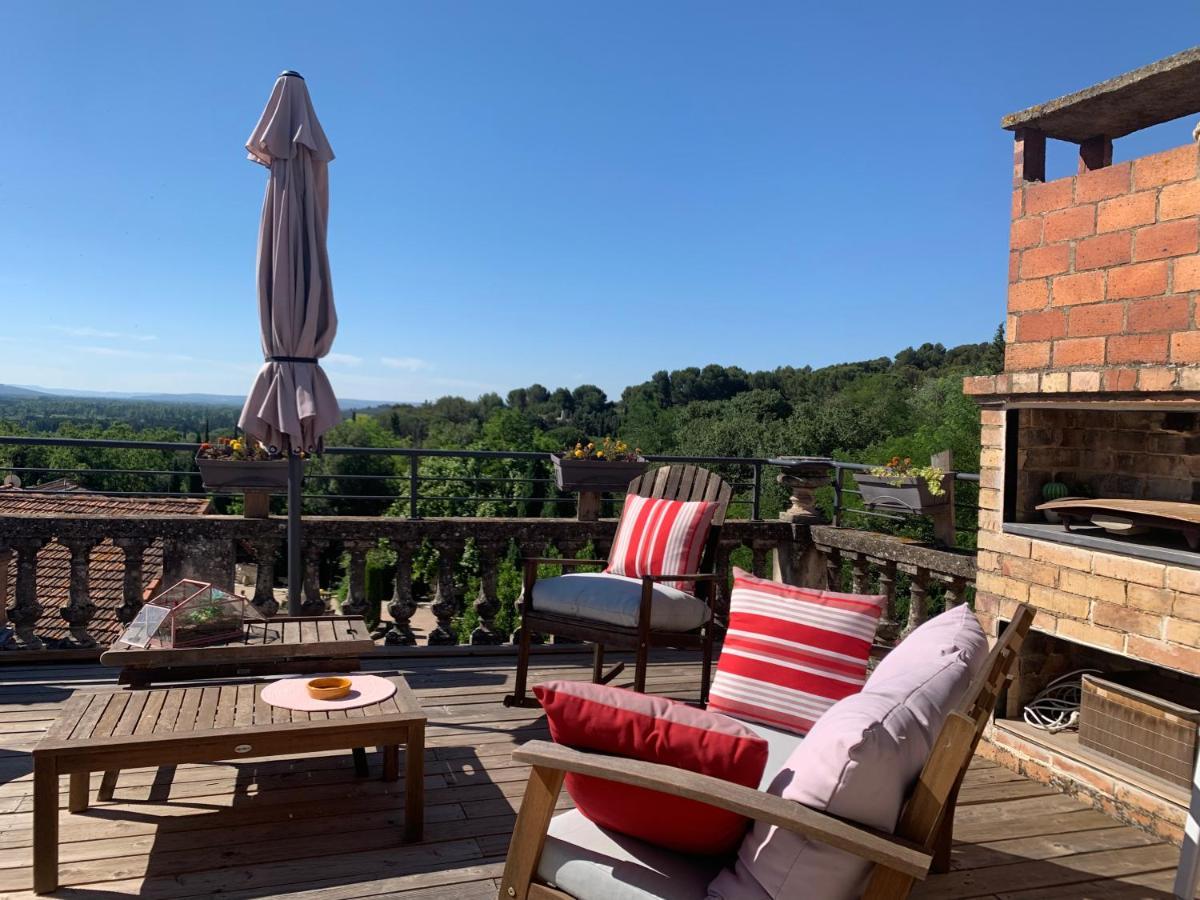 Un Soir Sous Les Etoiles Bed & Breakfast Chateauneuf-de-Gadagne Bagian luar foto