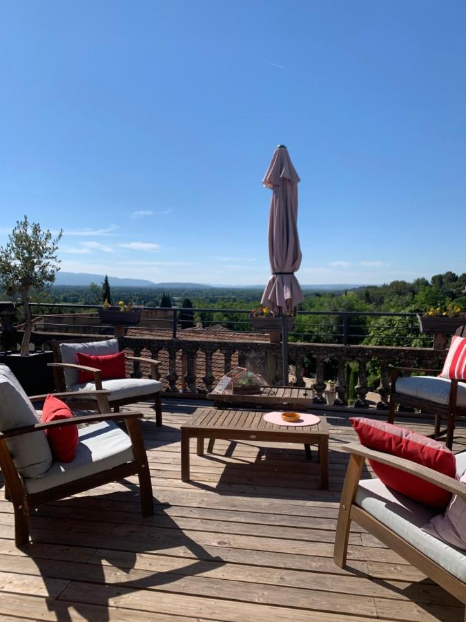 Un Soir Sous Les Etoiles Bed & Breakfast Chateauneuf-de-Gadagne Bagian luar foto