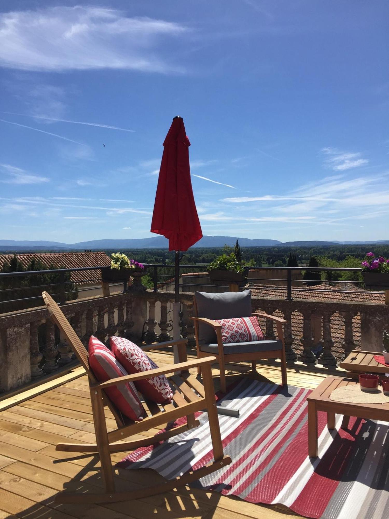 Un Soir Sous Les Etoiles Bed & Breakfast Chateauneuf-de-Gadagne Bagian luar foto